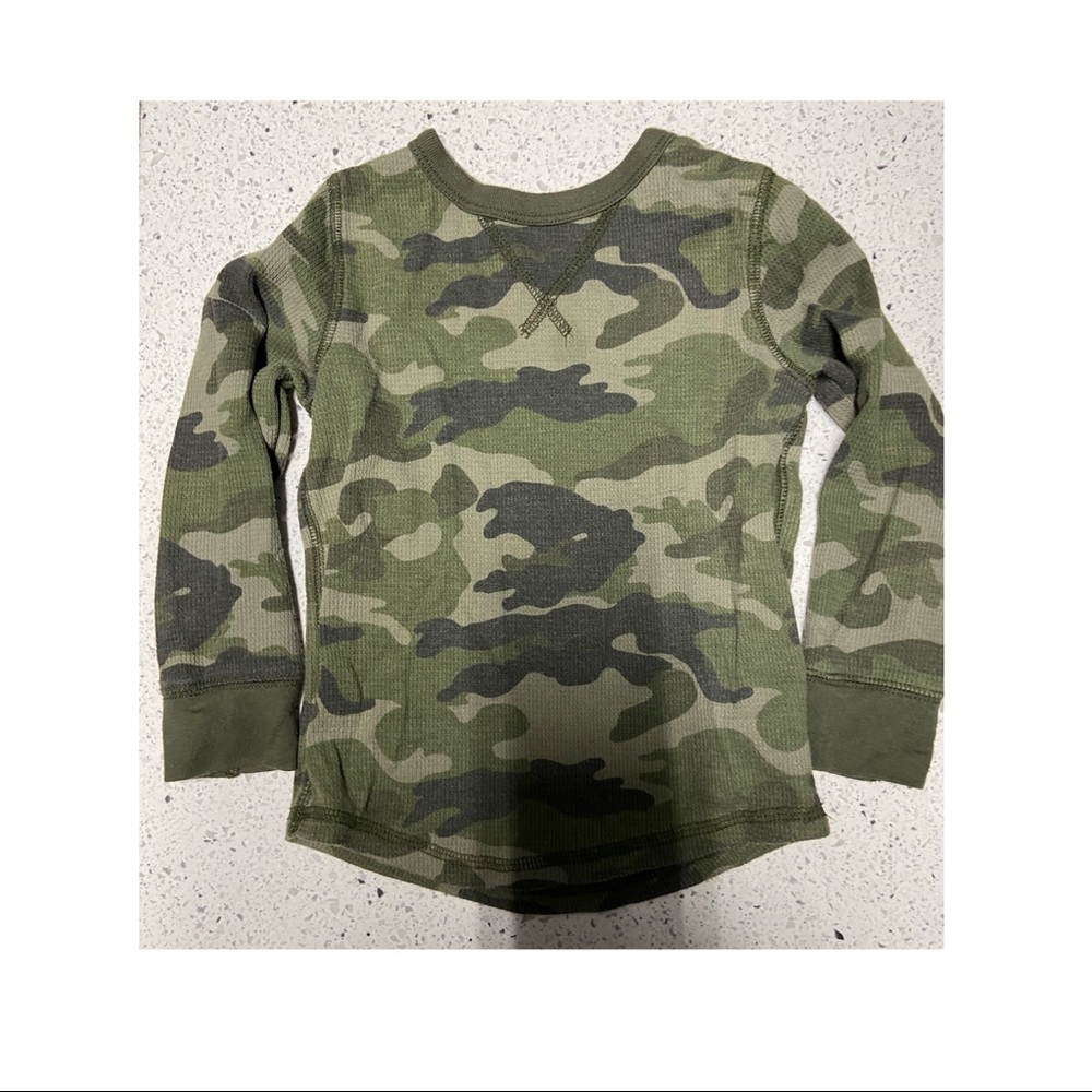 OLD NAVY | Toddler Boy Camo Thermal Shirt